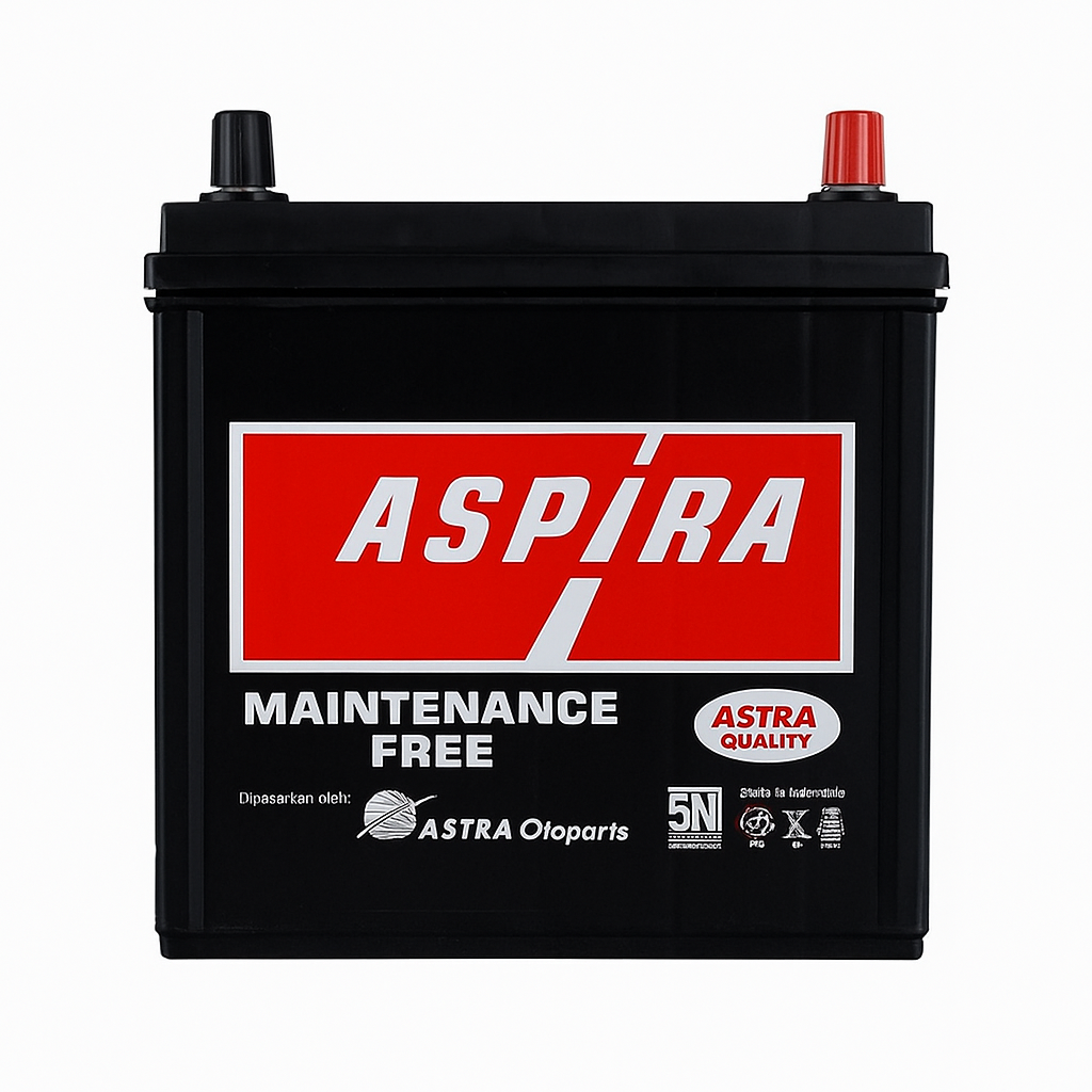 ASPIRA ASTRA MF NS 40ZL 12 VOLT 35 AH GARANSI 3 BULAN