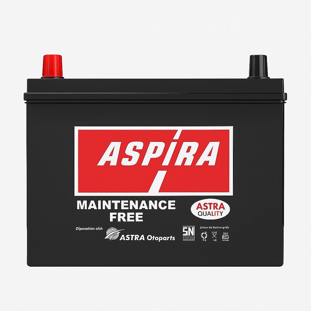 ASPIRA MF 80D26L 12 VOLT 70 AH GARANSI 6 BULAN