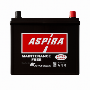 ASPIRA ASTRA MF NS 60L 12 VOLT 45 AH GARANSI 3 BULAN
