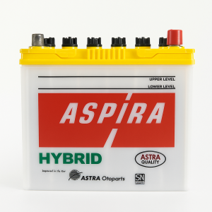 ASPIRA ASTRA 55D23L 12 VOLT 60 AH GARANSI 3 BULAN