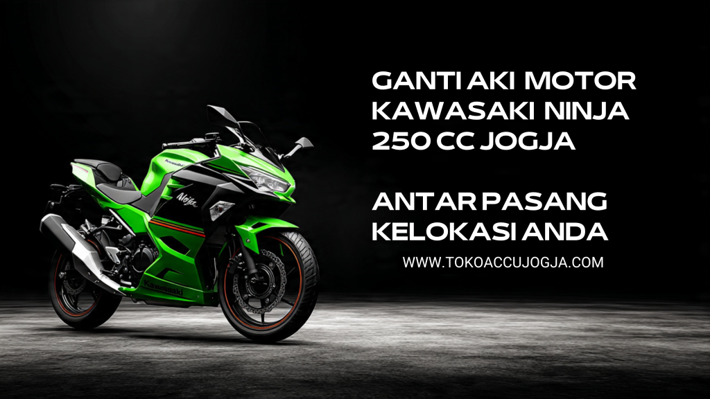 aki motor kawasaki ninja 250 jogja