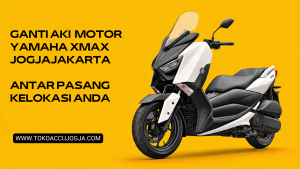 Aki Yamaha XMAX Panggilan Jogja