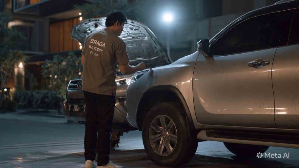 Jual Aki Mobil Fortuner Bensin Terdekat Bantul